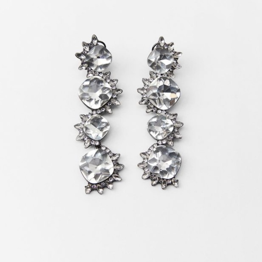 JEWEL EARRINGSANTHRACITE GREY 0/4736/425/807/03